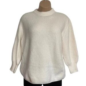 ASOS Cream Women's Crew Neck Sweater